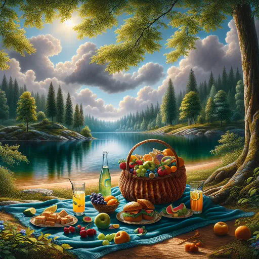 Illustration for Body of Water