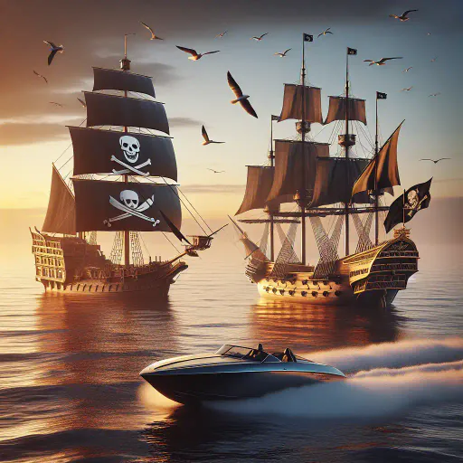Illustration for Not Modern Pirates