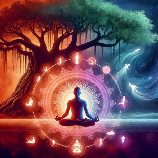Illustration for Karma and Reincarnation