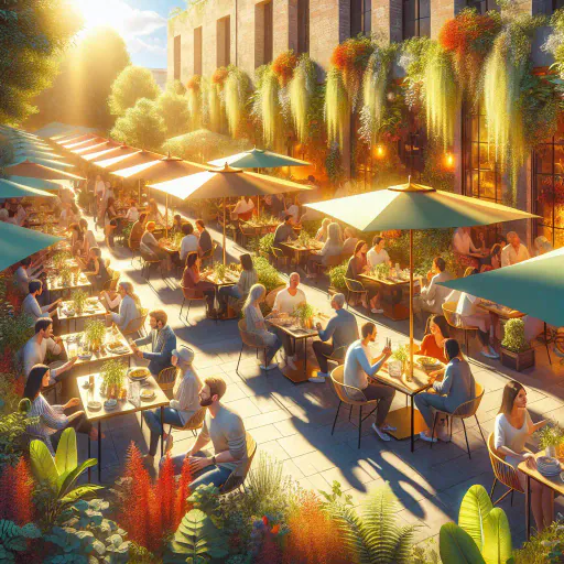 Illustration for Al Fresco Dining