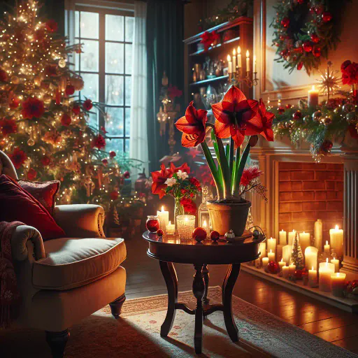 Illustration for Holiday Bloom