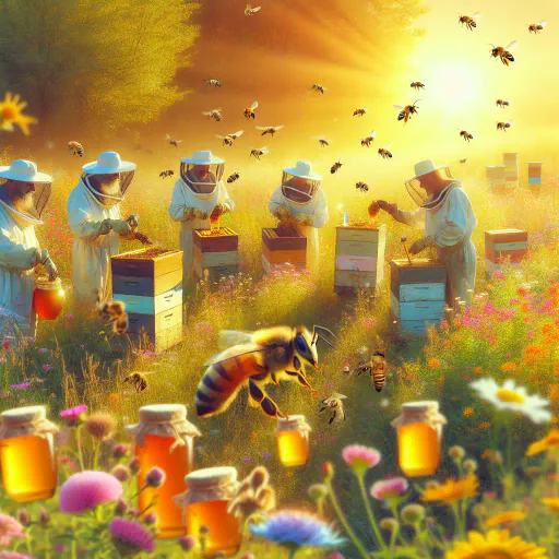 Illustration for Bee Product