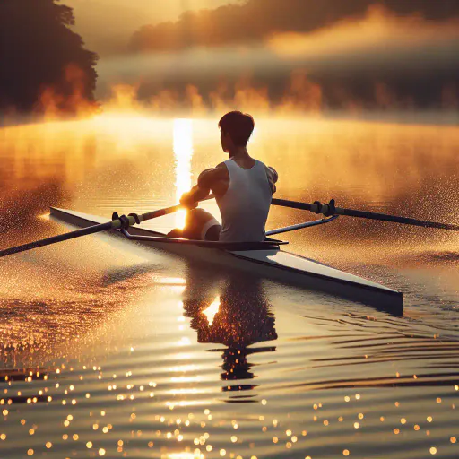Illustration for Single-Handed Oars
