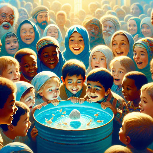 Illustration for Floats on Water