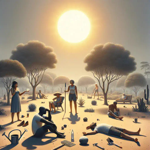 Illustration for Drained Vitality