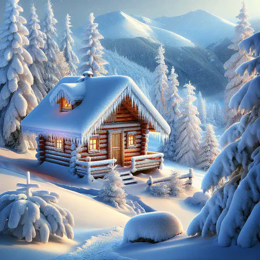 Illustration for Winter Imagery