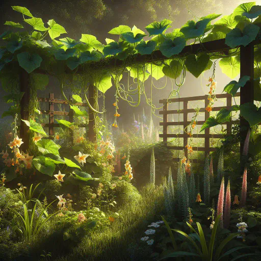 Illustration for Supporting Plants