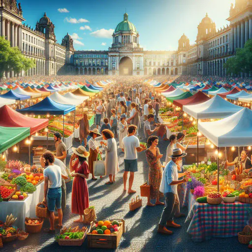 Illustration for Public Gathering