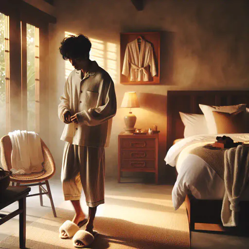 Illustration for Bedtime Clothing