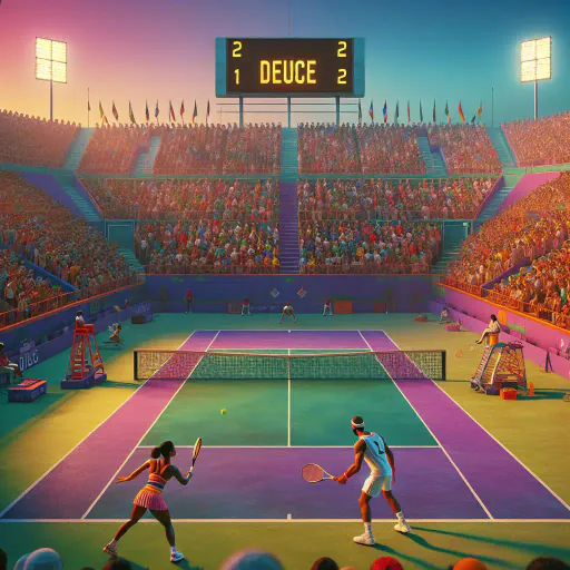 Illustration for Tennis Score