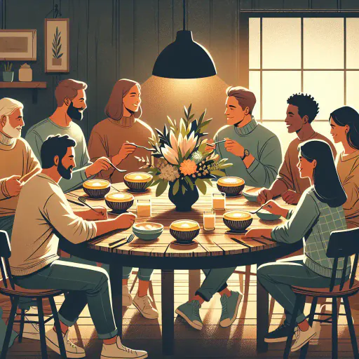 Illustration for Traditional Dessert