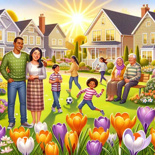 Illustration for First Flowers