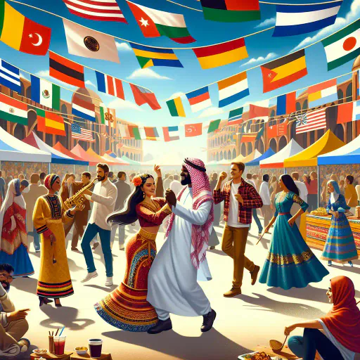 Illustration for Cultural Mix
