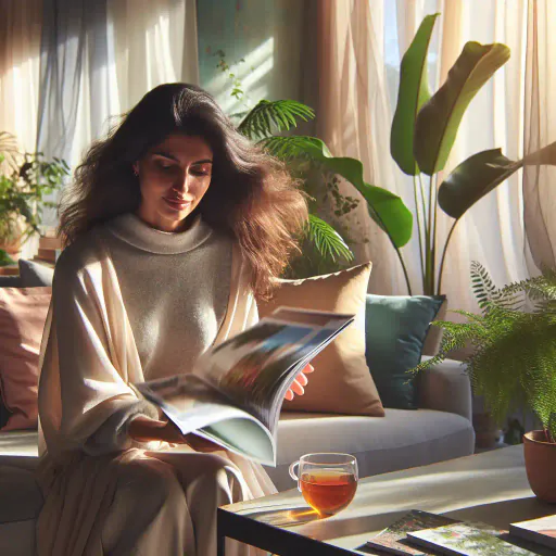 Illustration for Casual Glance