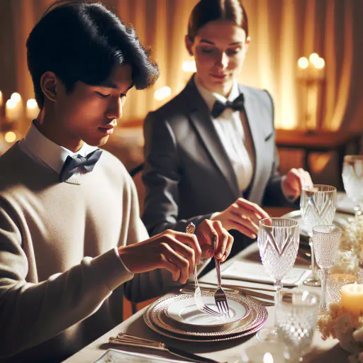 Illustration for Table Setting