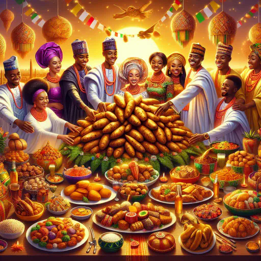 Illustration for Cultural Cuisine Staple