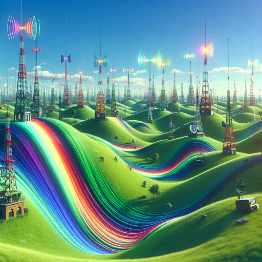 Illustration for Auctioned Spectrum