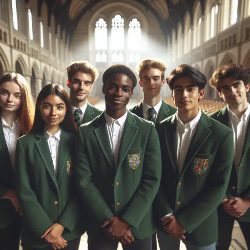 Illustration for School Uniform