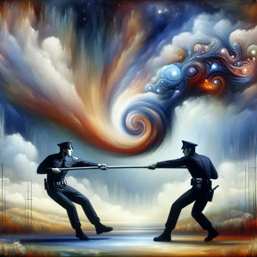 Illustration for Physical struggle