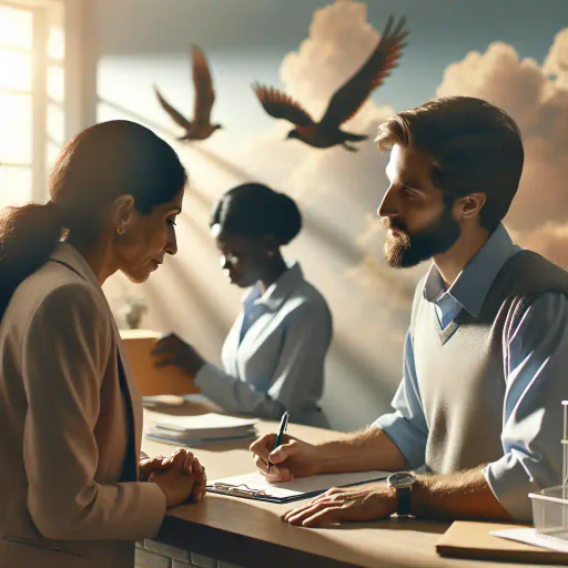 Illustration for Professional Setting