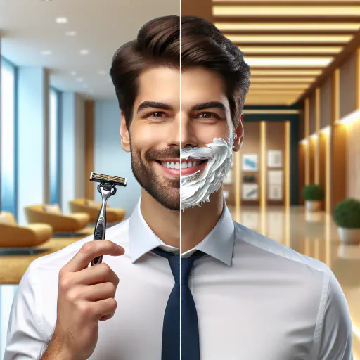 Illustration for Literal Shaving