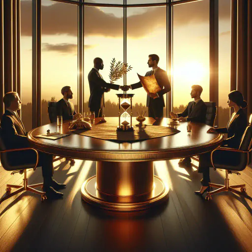 Illustration for Negotiation Breakdown
