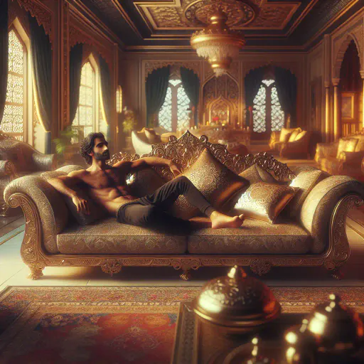 Illustration for Luxurious Feel