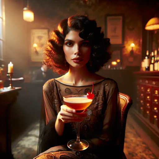 Illustration for Cocktail Garnish