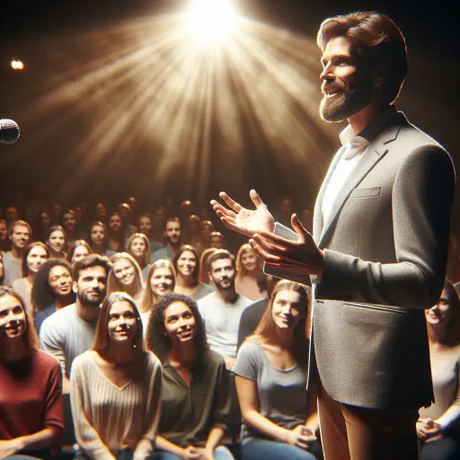 Illustration for Public Speaking