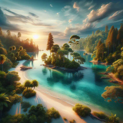 Illustration for Natural Setting