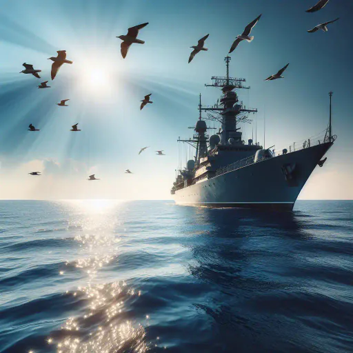 Illustration for Navy Vessel