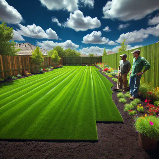 Illustration for Instant Lawn