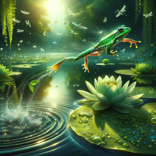 Illustration for Amphibian Feature