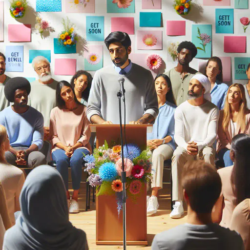 Illustration for Public Speaking