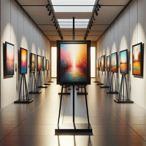 Illustration for Displaying Art