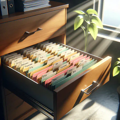 Illustration for Filing Systems