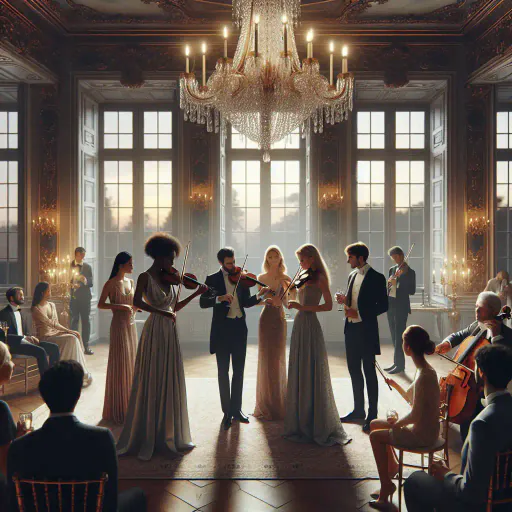 Illustration for Cultural Elegance