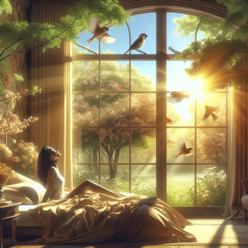 Illustration for Morning Serenity