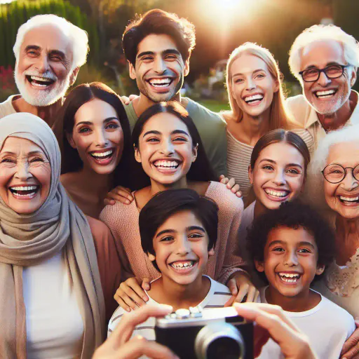 Illustration for Group Photos