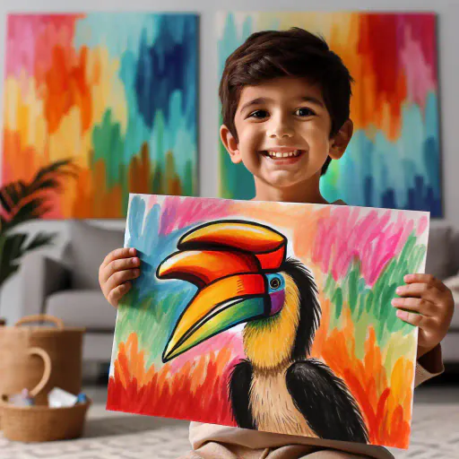 Illustration for Distinctive Beak