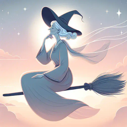 Illustration for Witch's Vehicle