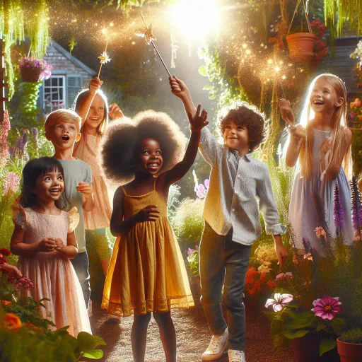 Illustration for Childhood Imagination