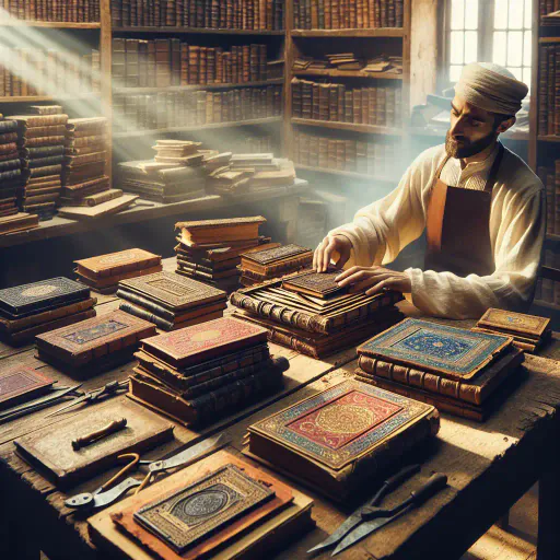 Illustration for Repairing Books