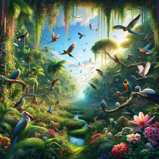 Illustration for Bird Sanctuary