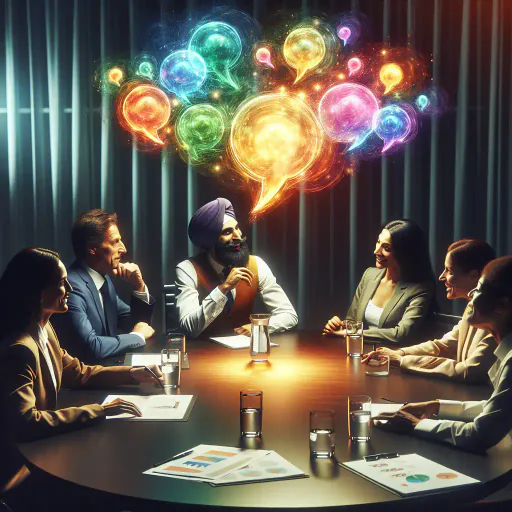 Illustration for Talkative Non-stop