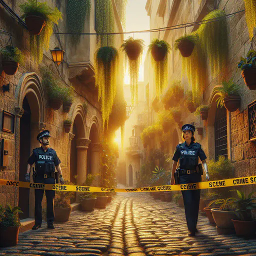 Illustration for Crime Scene