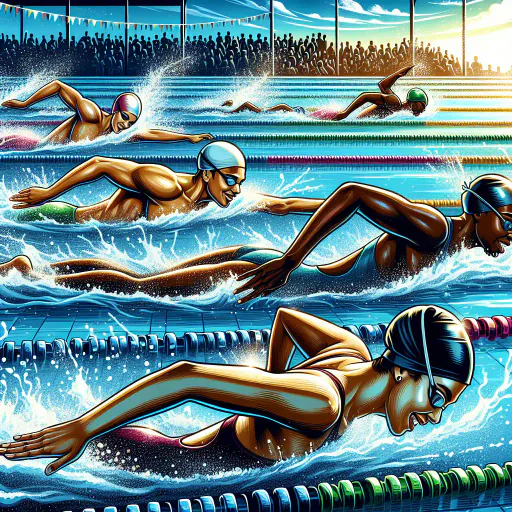 Illustration for Swimming Flexibility