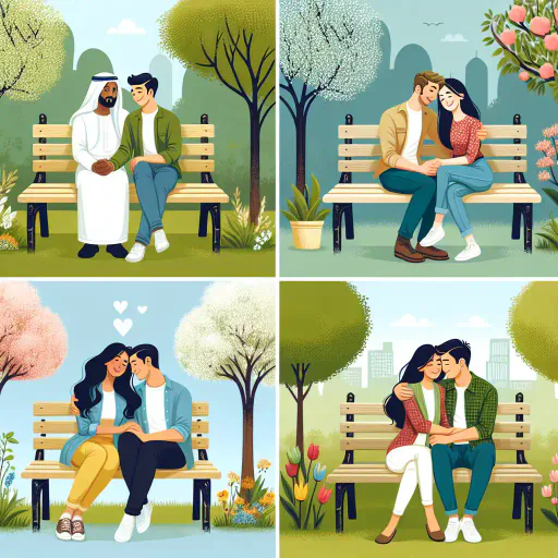 Illustration for Romantic Gesture