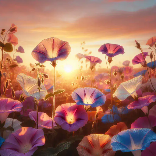 Illustration for Morning Blooms
