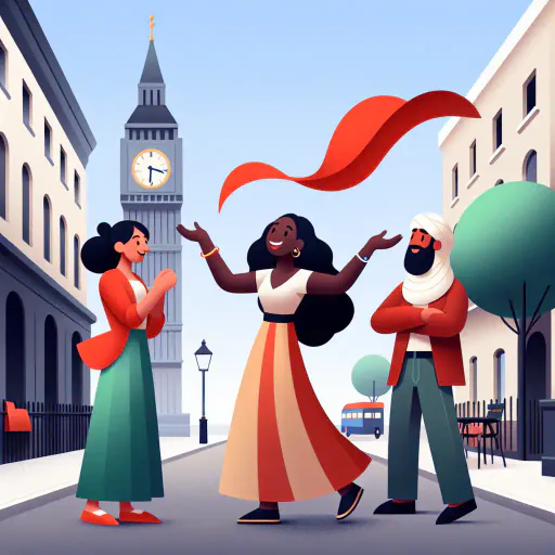 Illustration for British Expression
